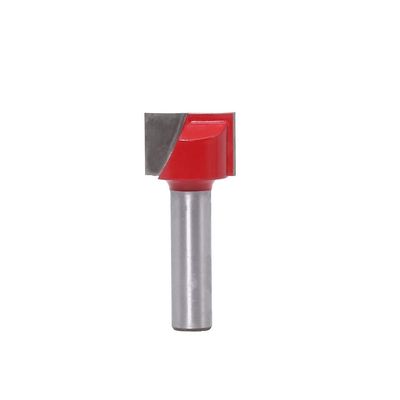 1pc 8mm Shank Bottom-Cleaning Wood Router Bit, Carbide Engraving Cutter (22mm)