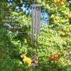 Hummingbird Wind Chime, Wood and Aluminum, Decorative Bell for Patio, Garden, Yard, or Indoor Use view 4