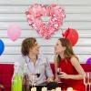 Heart-Shaped Valentine Wreath Decoration view 3