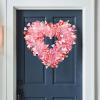 Heart-Shaped Valentine Wreath Decoration view 4