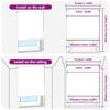 vidaXL Shower Blind 70 x 240 cm, Fabric Width 66 cm view 3