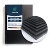 diconfa EPDM Rubber Mat, Cut to Size DIN A5, 200 x 150 mm, 15 mm, 10 pcs. view 1