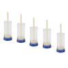 5-Pack Blue Queen Bee Marking Tubes, Soft Plastic Hive Marking Tool for Gentle Bee Identification, No Harm to Bees view 2