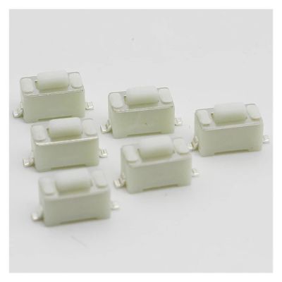 ZDVHOMCB 100-Pack 2-Pin SMD 3 × 6 × 4.3 mm Momentary Tactile Push Buttons