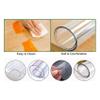 Custom-Cut Transparent PVC Chair Mat for Hard Floors, 80/100/120/140 cm Wide view 3