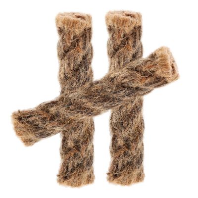 Parliky 3-Pack Fire Ropes, Fast-Igniting and Weather-Resistant, for Outdoor Survival, Camping, Hiking and Emergencies