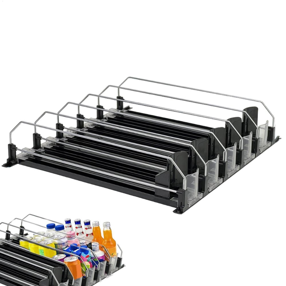 Soda Can Dispenser Organizer for Refrigerator