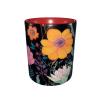 KWQDOZF Colorful Boho Floral Coffee Mug, Two-Tone Ceramic Mug with 3D Pattern, 312 ml view 2