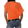 Women's Neon Mesh Top with Tank Top, 80s/90s Party Costume Shirt view 2