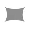 Water-Resistant Sun Shade Sail, UV Protection, 4 x 6 m, Light Gray view 1