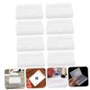KONTONTY Clear Plastic Storage Boxes, 8-Pack, Flat and Rigid, for Playing Cards and Small Parts view 4