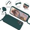 xinyunew Phone Necklace Case for Samsung Galaxy S23 FE with Strap, Green view 2