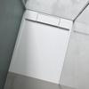 Mai & Mai Mineral Cast Shower Tray 100 x 120 x 4 cm with Drain Assembly 06 view 2