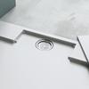 Mai & Mai Mineral Cast Shower Tray 100 x 120 x 4 cm with Drain Assembly 06 view 4