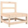 NQJIBUE Home Garden 6-Piece Solid Pine Garden Sofa Set view 4