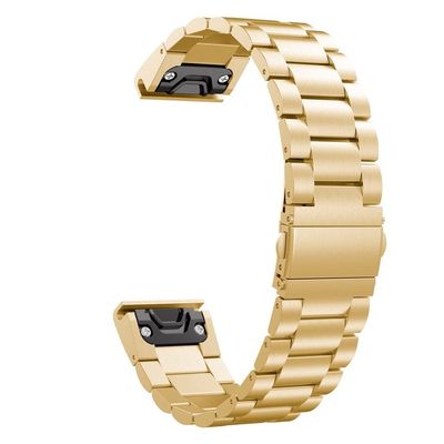 ZEDEVB 20/22/26 mm Stainless Steel Watch Band for Garmin Fenix and Forerunner, Agate