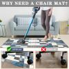 RxiBeFuw Chair Mat for Hard Floors, 60 x 70 cm view 4