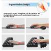 Generic Angel Wing Keyboard and Mouse Wrist Rest Set view 4