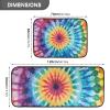 Kitchen Rug Set, Non-Slip, Washable, 2-Piece, Rainbow Colors, Anti-Fatigue Mats view 3