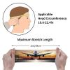 Sweatbands for Men, Airport Sports Headbands for Men, Workout Headbands for Women, Moisture-Wicking, Running, Elastic Tennis and Cycling Sweatband view 4
