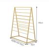 Freestanding Metal Scarf and Hijab Rack view 2