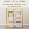 Freestanding Metal Scarf and Hijab Rack view 4