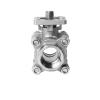 ZHGUIMING 304 Stainless Steel Ball Valve, High Platform, Female Thread, 316L Female Thread, Pneumatic Platform Switch Valve DN15/20/25/32 (DN80, 304 Material Grade) view 2