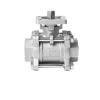 ZHGUIMING 304 Stainless Steel Ball Valve, High Platform, Female Thread, 316L Female Thread, Pneumatic Platform Switch Valve DN15/20/25/32 (DN80, 304 Material Grade) view 4