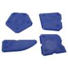 NDNCZDHC Silicone Caulking Tools, 4-Piece Caulk Finishing Tool Set, Joint Removal Scraper, Sealant Removal Tool for Bathrooms (Blue) view 1