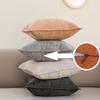 2-Piece Velvet Decorative Pillow Cover Set with Zippers view 3