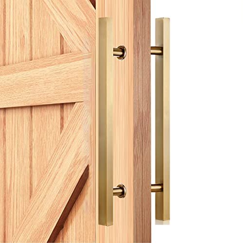 Generic Sliding Door Handle for Barn Doors, Gold, 50 cm