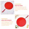 Cabilock Large Multifunctional Stainless Steel and Silicone Grease Splatter Guard view 3
