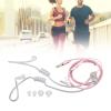 Brrnoo Air Tube Headphones, Noise-Reducing, Portable Binaural 3.5 mm Headset view 2