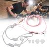 Brrnoo Air Tube Headphones, Noise-Reducing, Portable Binaural 3.5 mm Headset view 4