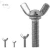 Ds Items M8 x 16 Wing Screws, Angular Wings, Stainless Steel A2, Similar to DIN 316, 50 Pieces view 4
