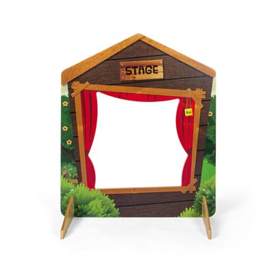 Erzi 51218 Playhouse Element Stage, Educational, Suitable for Waiting Rooms, Group Rooms, and Foyers