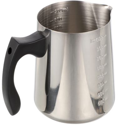 Cabilock 304 Stainless Steel Milk Frothing Pitcher, 1,000 ml