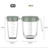 Mepal Chef It Glass Measuring Cup with Lid, 500 ml, Nordic Sage view 4