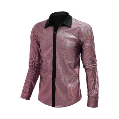Generic 1980s Men's Glitter Shirt