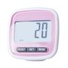 Pedometer, Step Counter and Running Counter with 3D Sensor, Calorie and Distance Tracking, and Weight Setting for Running, Fitness and Hiking (Pink) view 1