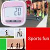 Pedometer, Step Counter and Running Counter with 3D Sensor, Calorie and Distance Tracking, and Weight Setting for Running, Fitness and Hiking (Pink) view 2