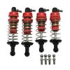 4-Piece Metal Shock Absorber Upgrade Parts for 1/16 RC Cars view 1