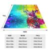 PHAYAH Colorful Sika Deer Pattern Ultra-Soft Microfleece Blanket, 40 x 30 in, Flannel Blanket for Couch, Sofa, Bed, Living Room, Office, and Breaks view 3
