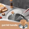 Wooden Pot Lid Knob view 2