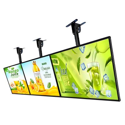 HGOuhK LED-Backlit Menu Board with Slim Snap Frame