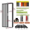 Retractable Accordion Folding Screen Door, 203 × 244 cm view 2