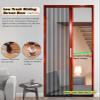 Retractable Accordion Folding Screen Door, 203 × 244 cm view 4
