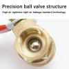 LIUZIIHAYIN 10-Piece Ball Valve Hose Barb Connector, 4–12 mm, Copper Pipe Fitting, Male Thread Adapter, 1/8", 1/4", 1/2" (8 mm Tube, 1/2", 10 PCS) view 4
