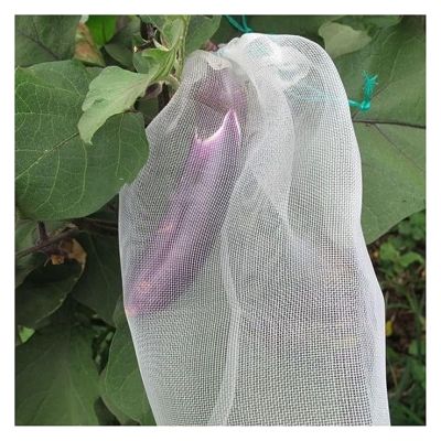 UZAMIRLEX Fruit Protection Bags, 50-Pack Nylon Mesh Fruit Barrier Bags, 25 x 15 cm