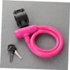 Pink Bicycle Combination Cable Lock view 4